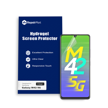 Samsung Galaxy M42 5G Compatible Premium Hydrogel Screen Protector With Full Coverage Ultra HD